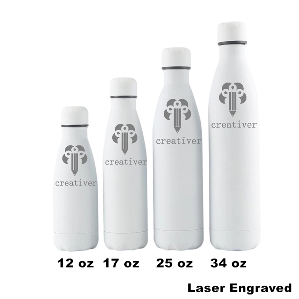 12/17 oz Double Wall Vacuum Insulated Metal Water Bottle - 12/17 oz Double Wall Vacuum Insulated Metal Water Bottle - Image 42 of 42