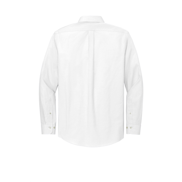 Brooks Brothers Wrinkle-Free Stretch Pinpoint Shirt - Brooks Brothers Wrinkle-Free Stretch Pinpoint Shirt - Image 3 of 19