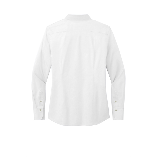 Brooks Brothers Women's Wrinkle-Free Stretch Pinpoint Shirt - Brooks Brothers Women's Wrinkle-Free Stretch Pinpoint Shirt - Image 3 of 19