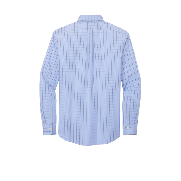 Brooks Brothers Wrinkle-Free Stretch Patterned Shirt - Brooks Brothers Wrinkle-Free Stretch Patterned Shirt - Image 2 of 9