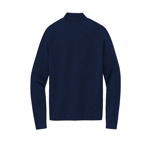 Brooks Brothers Cotton Stretch 1/4-Zip Sweater - Brooks Brothers Cotton Stretch 1/4-Zip Sweater - Image 3 of 19