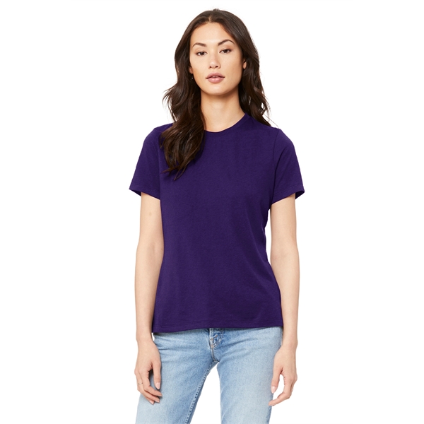 BELLA+CANVAS Women's Relaxed Jersey Short Sleeve Tee. - BELLA+CANVAS Women's Relaxed Jersey Short Sleeve Tee. - Image 13 of 112
