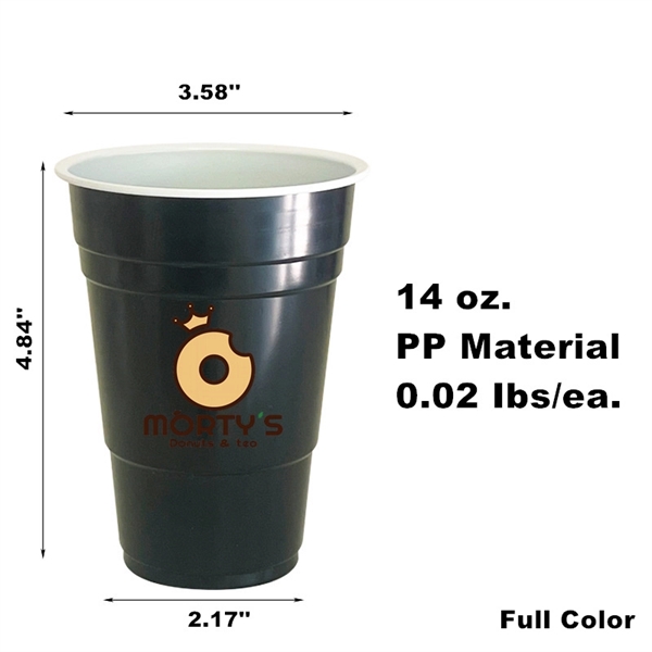 Stadium Cold Drink Beer Pong Plastic Party Cup Disposable - Stadium Cold Drink Beer Pong Plastic Party Cup Disposable - Image 14 of 41