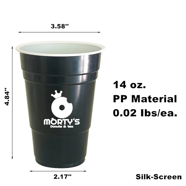 Stadium Cold Drink Beer Pong Plastic Party Cup Disposable - Stadium Cold Drink Beer Pong Plastic Party Cup Disposable - Image 15 of 41