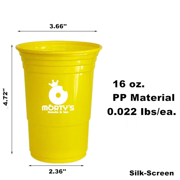 Stadium Cold Drink Beer Pong Plastic Party Cup Disposable - Stadium Cold Drink Beer Pong Plastic Party Cup Disposable - Image 25 of 41