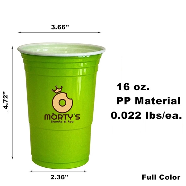 Stadium Cold Drink Beer Pong Plastic Party Cup Disposable - Stadium Cold Drink Beer Pong Plastic Party Cup Disposable - Image 26 of 41