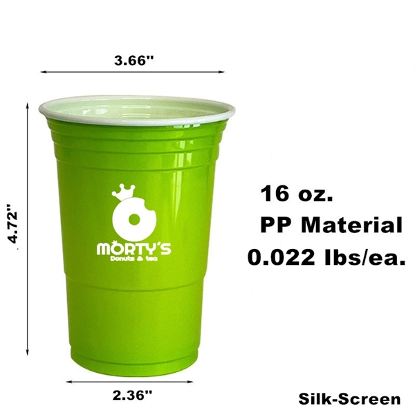 Stadium Cold Drink Beer Pong Plastic Party Cup Disposable - Stadium Cold Drink Beer Pong Plastic Party Cup Disposable - Image 27 of 41