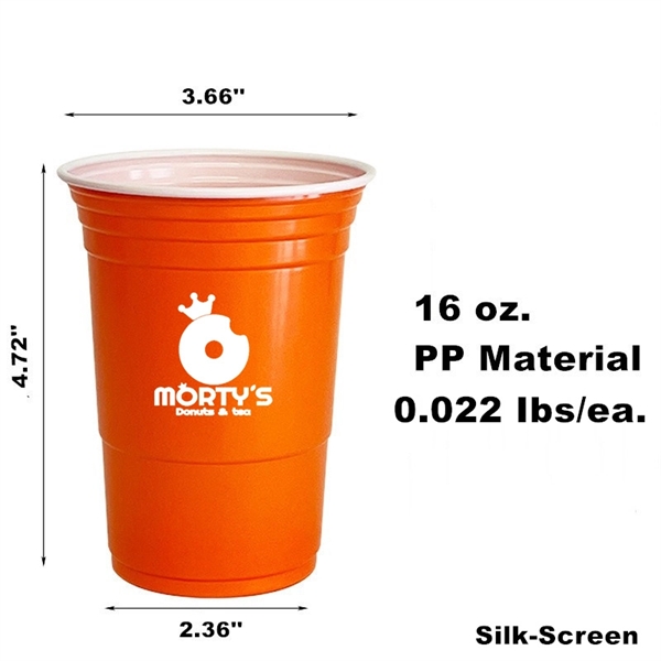 Stadium Cold Drink Beer Pong Plastic Party Cup Disposable - Stadium Cold Drink Beer Pong Plastic Party Cup Disposable - Image 31 of 41