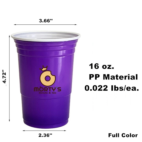 Stadium Cold Drink Beer Pong Plastic Party Cup Disposable - Stadium Cold Drink Beer Pong Plastic Party Cup Disposable - Image 32 of 41