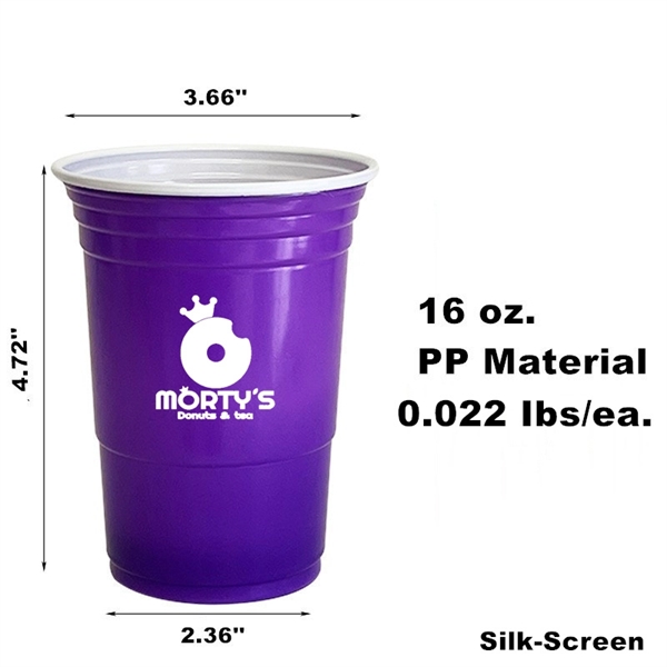 Stadium Cold Drink Beer Pong Plastic Party Cup Disposable - Stadium Cold Drink Beer Pong Plastic Party Cup Disposable - Image 33 of 41