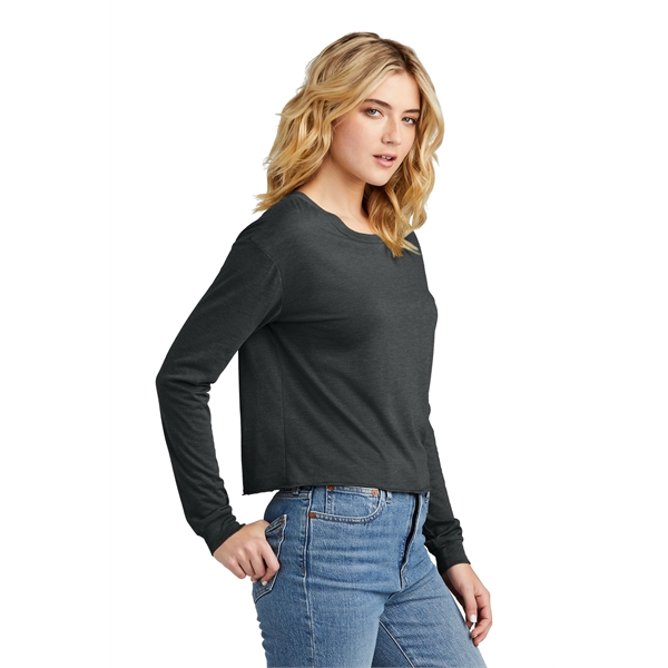 District Women's Perfect Tri Midi Long Sleeve Tee - District Women's Perfect Tri Midi Long Sleeve Tee - Image 6 of 34