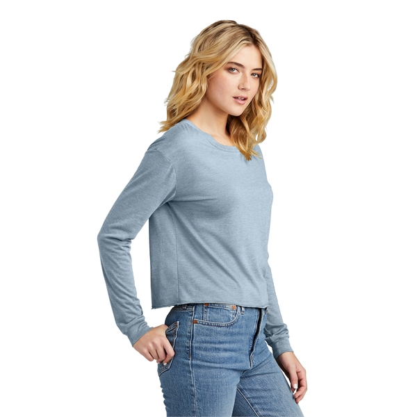 District Women's Perfect Tri Midi Long Sleeve Tee - District Women's Perfect Tri Midi Long Sleeve Tee - Image 11 of 34