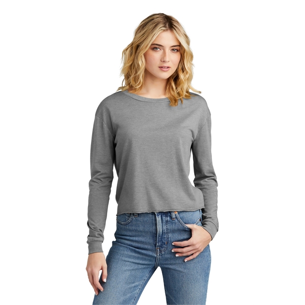 District Women's Perfect Tri Midi Long Sleeve Tee - District Women's Perfect Tri Midi Long Sleeve Tee - Image 14 of 34