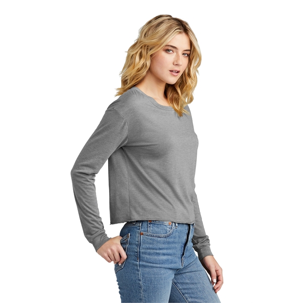 District Women's Perfect Tri Midi Long Sleeve Tee - District Women's Perfect Tri Midi Long Sleeve Tee - Image 16 of 34