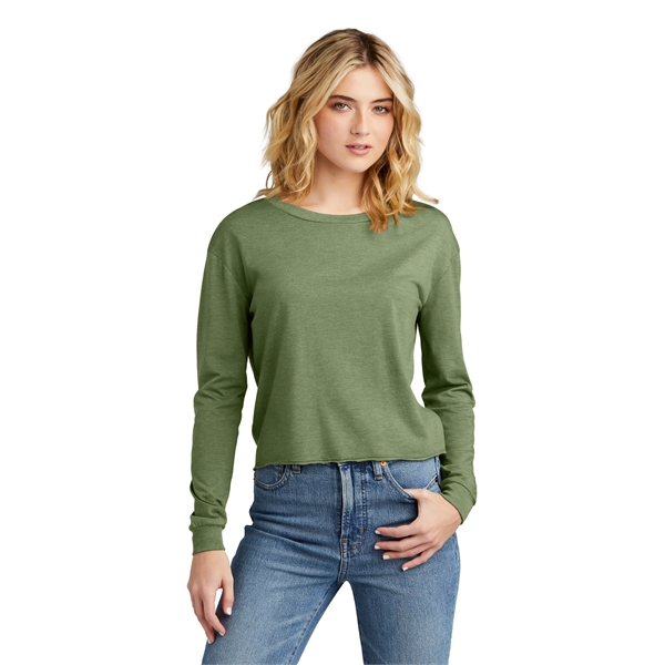 District Women's Perfect Tri Midi Long Sleeve Tee - District Women's Perfect Tri Midi Long Sleeve Tee - Image 19 of 34