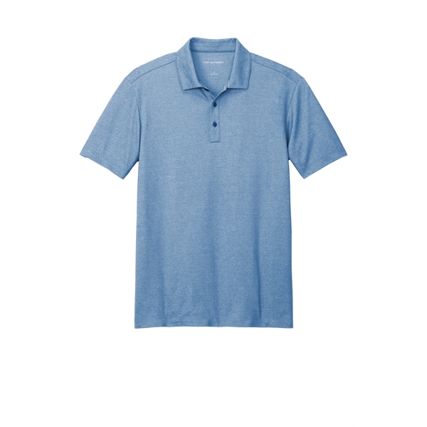 Port Authority Fine Pique Blend Polo - Port Authority Fine Pique Blend Polo - Image 3 of 24