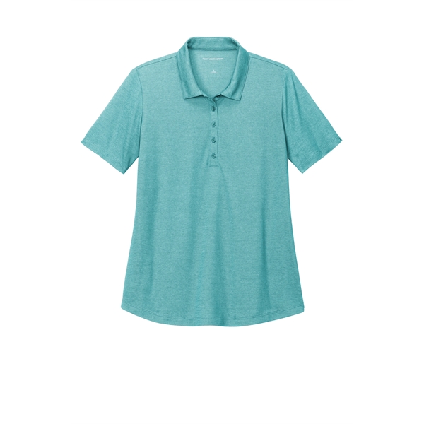 Port Authority Women's Fine Pique Blend Polo - Port Authority Women's Fine Pique Blend Polo - Image 3 of 19