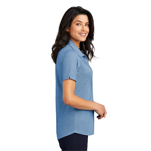 Port Authority Women's Fine Pique Blend Polo - Port Authority Women's Fine Pique Blend Polo - Image 6 of 19