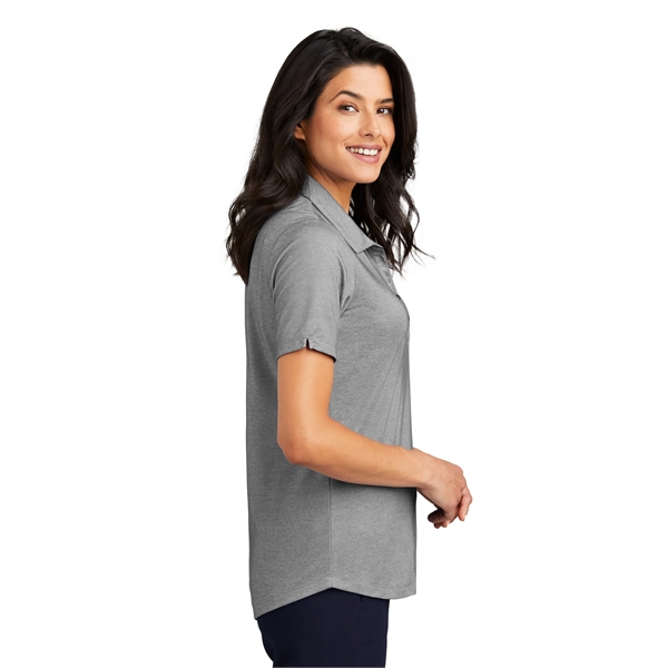 Port Authority Women's Fine Pique Blend Polo - Port Authority Women's Fine Pique Blend Polo - Image 11 of 19