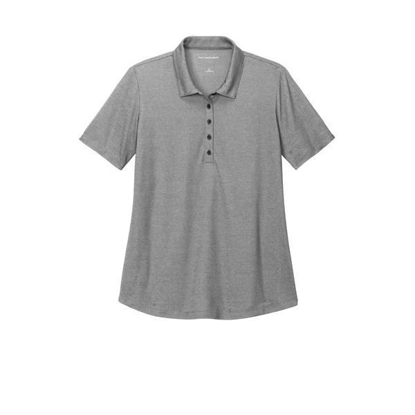 Port Authority Women's Fine Pique Blend Polo - Port Authority Women's Fine Pique Blend Polo - Image 12 of 19