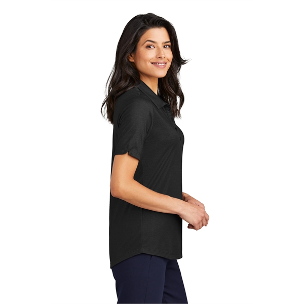 Port Authority Women's Fine Pique Blend Polo - Port Authority Women's Fine Pique Blend Polo - Image 17 of 19