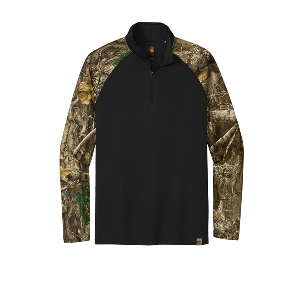 Russell Outdoors Realtree Colorblock Performance 1/4-Zip - Russell Outdoors Realtree Colorblock Performance 1/4-Zip - Image 3 of 13