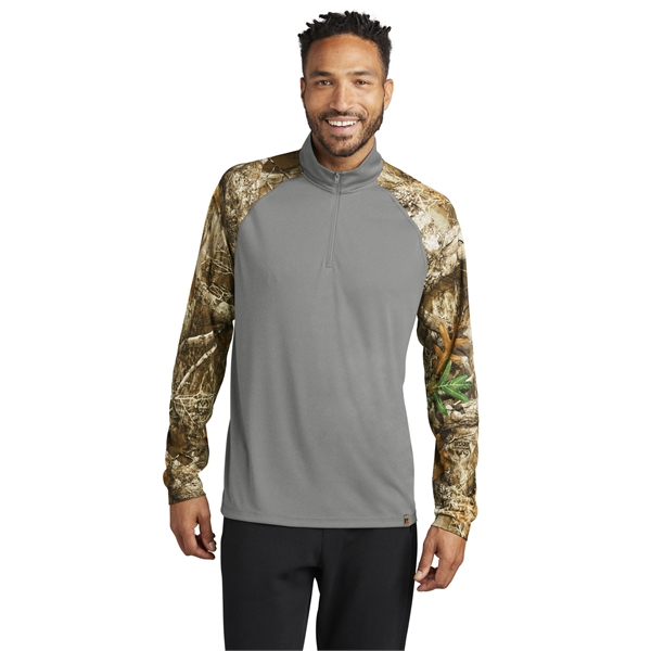 Russell Outdoors Realtree Colorblock Performance 1/4-Zip - Russell Outdoors Realtree Colorblock Performance 1/4-Zip - Image 4 of 13