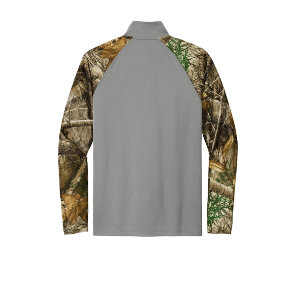 Russell Outdoors Realtree Colorblock Performance 1/4-Zip - Russell Outdoors Realtree Colorblock Performance 1/4-Zip - Image 7 of 13