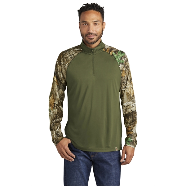 Russell Outdoors Realtree Colorblock Performance 1/4-Zip - Russell Outdoors Realtree Colorblock Performance 1/4-Zip - Image 8 of 13