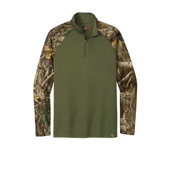 Russell Outdoors Realtree Colorblock Performance 1/4-Zip - Russell Outdoors Realtree Colorblock Performance 1/4-Zip - Image 11 of 13