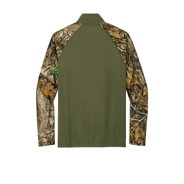 Russell Outdoors Realtree Colorblock Performance 1/4-Zip - Russell Outdoors Realtree Colorblock Performance 1/4-Zip - Image 12 of 13