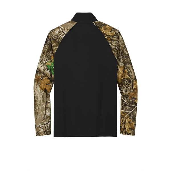 Russell Outdoors Realtree Colorblock Performance 1/4-Zip - Russell Outdoors Realtree Colorblock Performance 1/4-Zip - Image 13 of 13