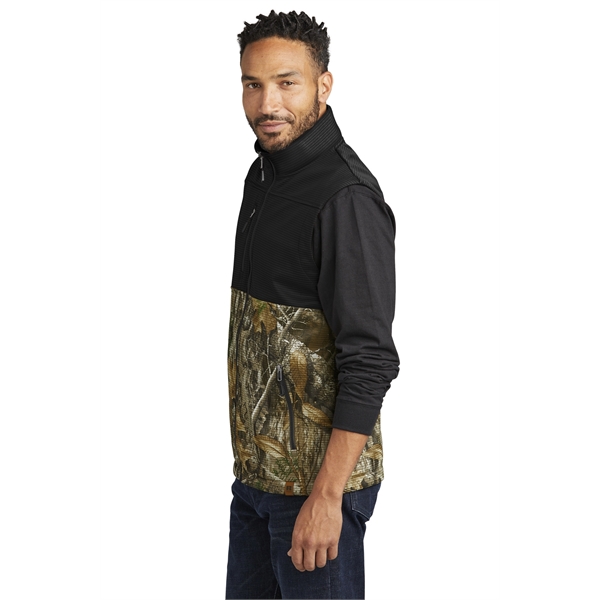 Russell Outdoors Realtree Atlas Colorblock Soft Shell Vest - Russell Outdoors Realtree Atlas Colorblock Soft Shell Vest - Image 6 of 9