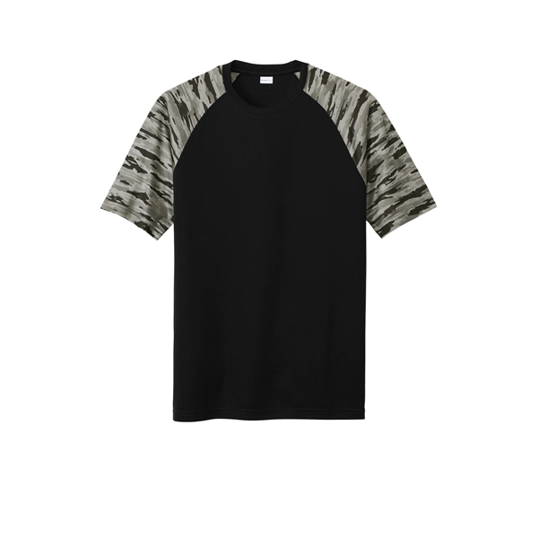 Sport-Tek Drift Camo Colorblock Tee - Sport-Tek Drift Camo Colorblock Tee - Image 3 of 30