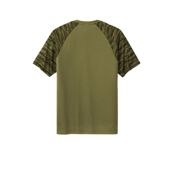 Sport-Tek Drift Camo Colorblock Tee - Sport-Tek Drift Camo Colorblock Tee - Image 8 of 30