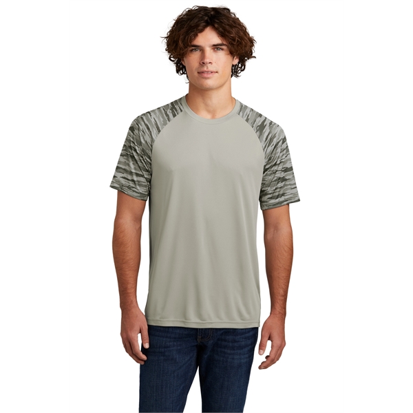 Sport-Tek Drift Camo Colorblock Tee - Sport-Tek Drift Camo Colorblock Tee - Image 9 of 30