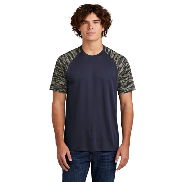 Sport-Tek Drift Camo Colorblock Tee - Sport-Tek Drift Camo Colorblock Tee - Image 14 of 30