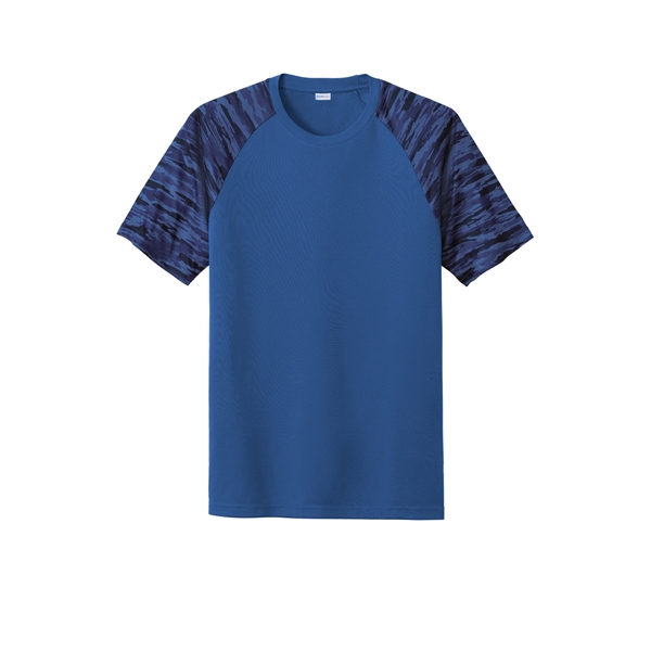 Sport-Tek Drift Camo Colorblock Tee - Sport-Tek Drift Camo Colorblock Tee - Image 22 of 30