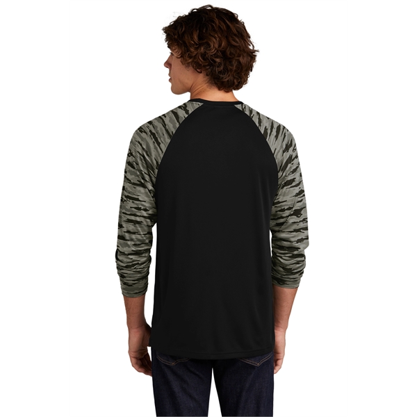 Sport-Tek Drift Camo Colorblock Long Sleeve Tee - Sport-Tek Drift Camo Colorblock Long Sleeve Tee - Image 1 of 29