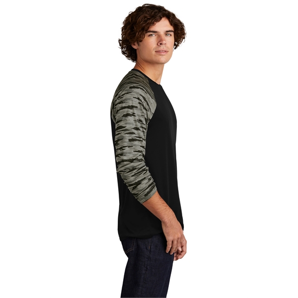 Sport-Tek Drift Camo Colorblock Long Sleeve Tee - Sport-Tek Drift Camo Colorblock Long Sleeve Tee - Image 2 of 29