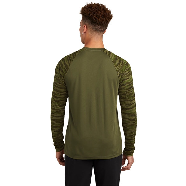 Sport-Tek Drift Camo Colorblock Long Sleeve Tee - Sport-Tek Drift Camo Colorblock Long Sleeve Tee - Image 5 of 29