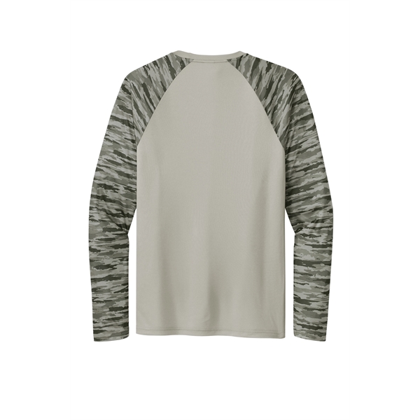 Sport-Tek Drift Camo Colorblock Long Sleeve Tee - Sport-Tek Drift Camo Colorblock Long Sleeve Tee - Image 13 of 29