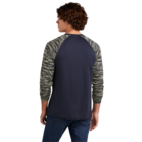 Sport-Tek Drift Camo Colorblock Long Sleeve Tee - Sport-Tek Drift Camo Colorblock Long Sleeve Tee - Image 15 of 29