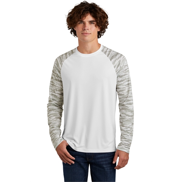 Sport-Tek Drift Camo Colorblock Long Sleeve Tee - Sport-Tek Drift Camo Colorblock Long Sleeve Tee - Image 24 of 29