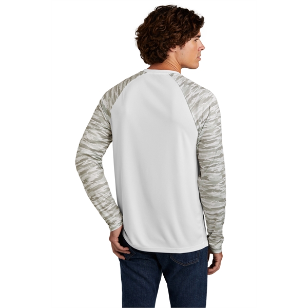Sport-Tek Drift Camo Colorblock Long Sleeve Tee - Sport-Tek Drift Camo Colorblock Long Sleeve Tee - Image 25 of 29