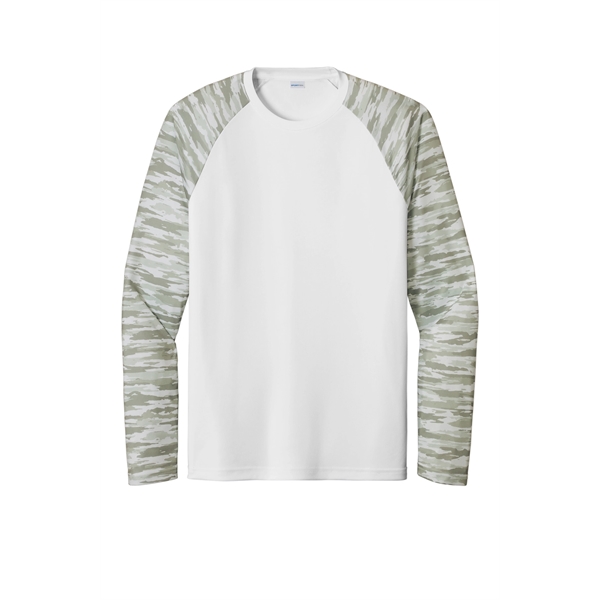 Sport-Tek Drift Camo Colorblock Long Sleeve Tee - Sport-Tek Drift Camo Colorblock Long Sleeve Tee - Image 27 of 29