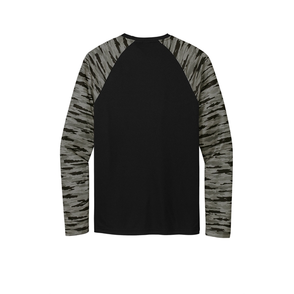 Sport-Tek Drift Camo Colorblock Long Sleeve Tee - Sport-Tek Drift Camo Colorblock Long Sleeve Tee - Image 29 of 29