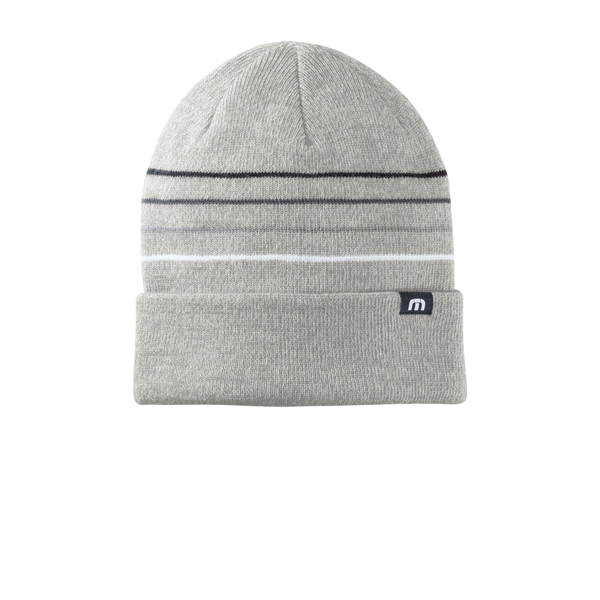 TravisMathew Striped Cuffed Beanie - TravisMathew Striped Cuffed Beanie - Image 1 of 1