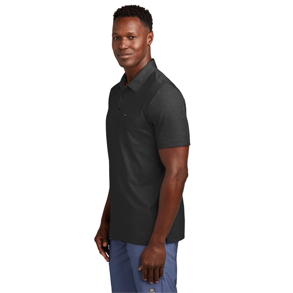 TravisMathew Oceanside Heather Pocket Polo - TravisMathew Oceanside Heather Pocket Polo - Image 2 of 14