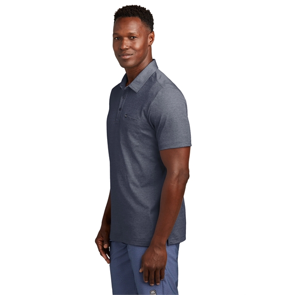 TravisMathew Oceanside Heather Pocket Polo - TravisMathew Oceanside Heather Pocket Polo - Image 6 of 14